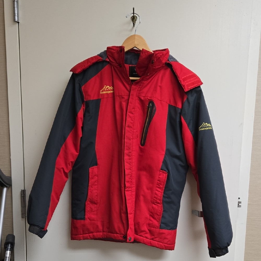 Red and Black Men's Jacket